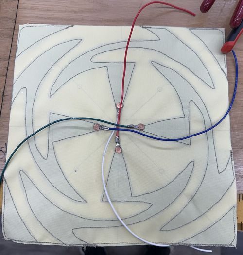 8000T series RF shielded enclosure with inflatable frame and divided antechamber for power cable management.